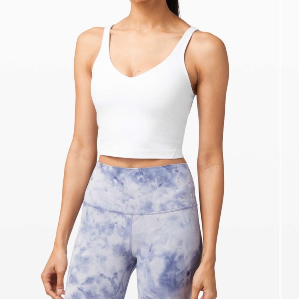 lululemon athletica White Tank Top